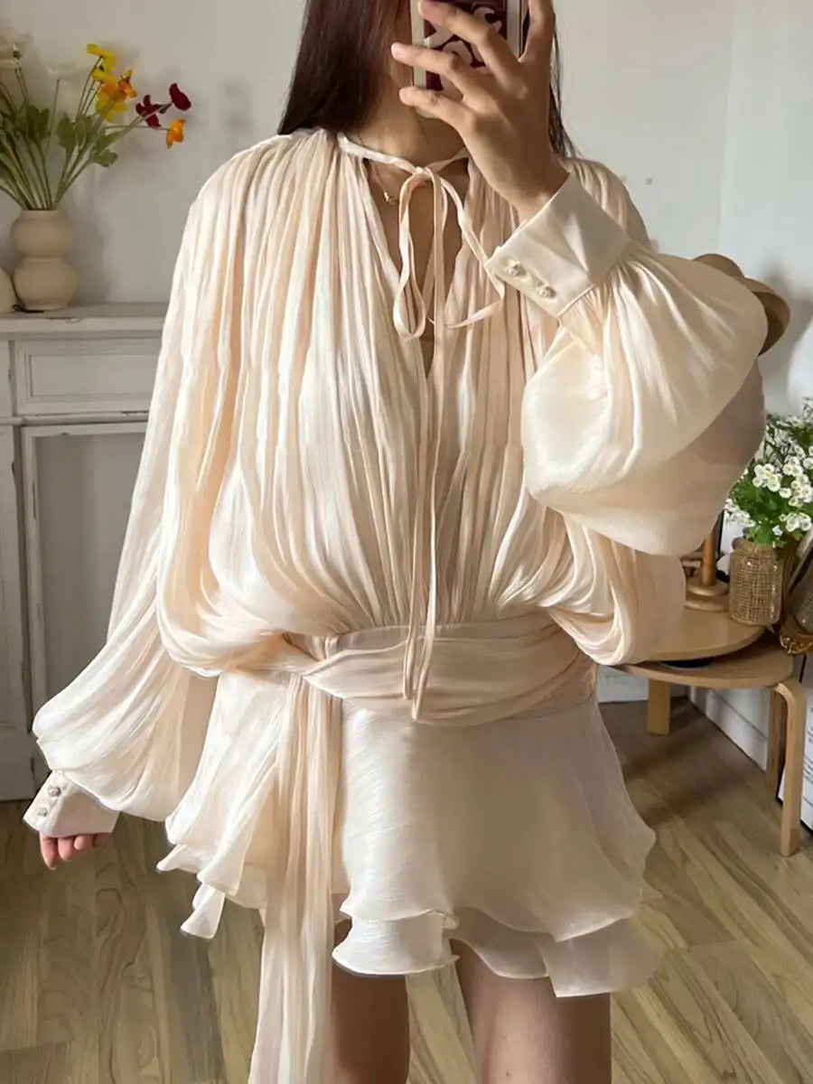 Women Dresses: TWOTWINSTYLE Sweet Mini Dress | Salman Store