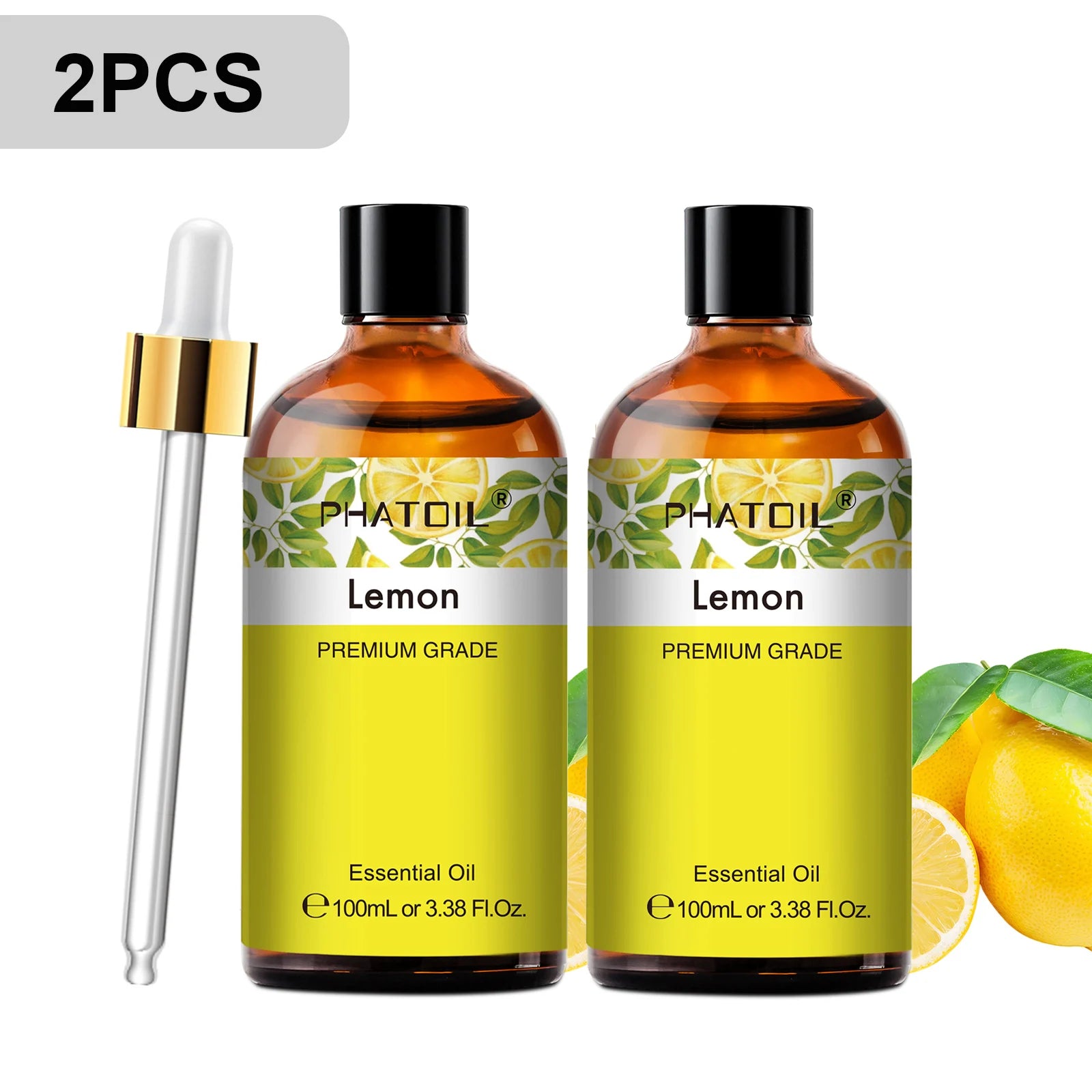 Phatoil 100ml Premium Essential Oil Set - Sandalwood Lavender Eucalyptus - JStorehub 
