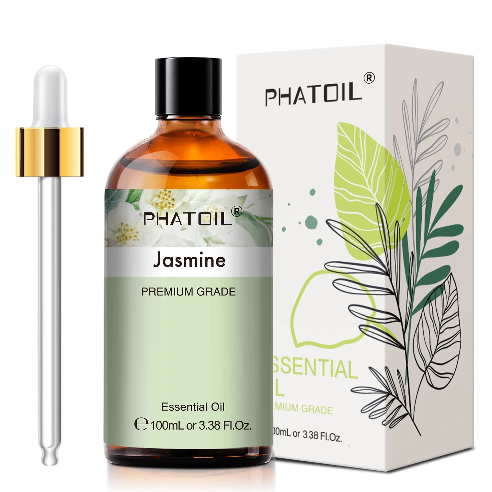 Phatoil 100ml Premium Essential Oil Set - Sandalwood Lavender Eucalyptus