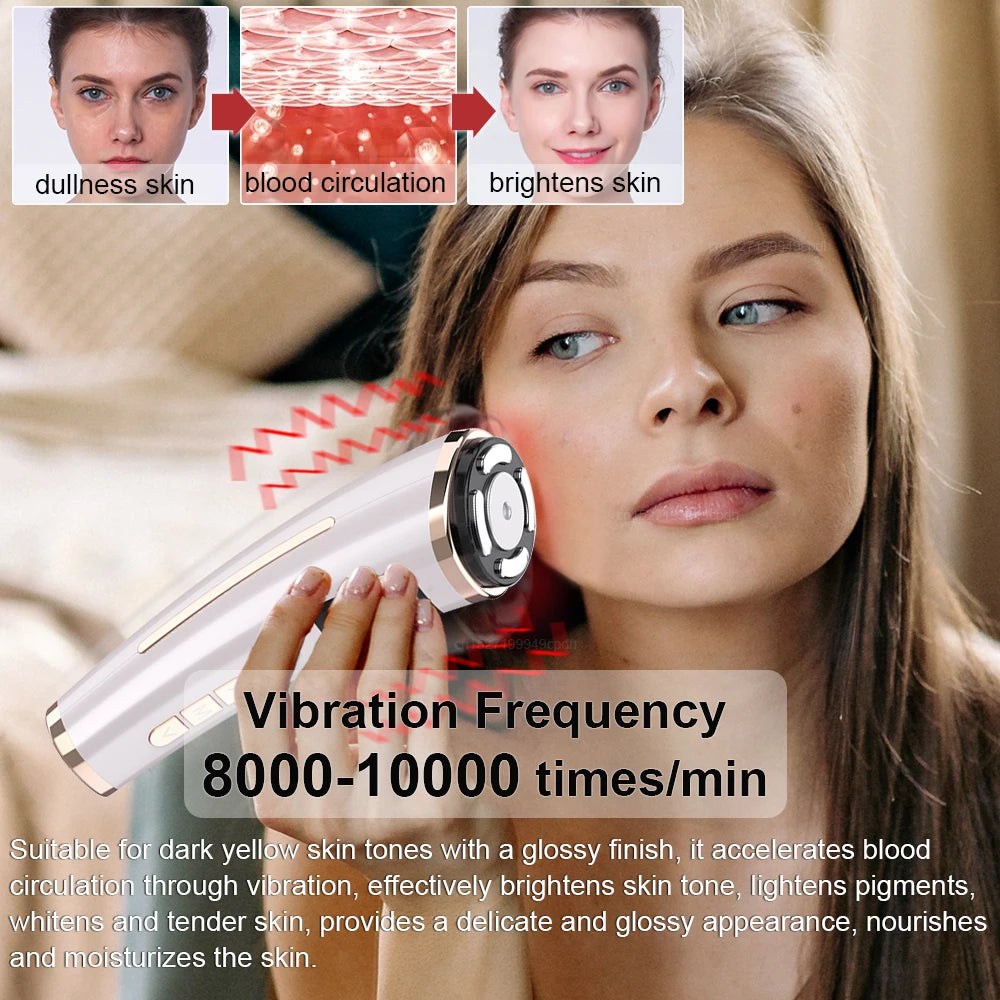 HIFU Face Lifting Machine - EMS Microcurrent Skin Rejuvenation Massager - JStorehub 