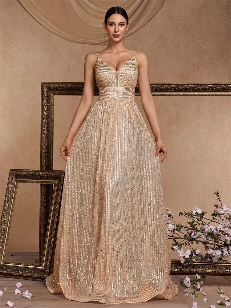 LucyInLove Elegant Slit Mermaid Evening Dress 2025 - Long Formal Gown - JStorehub 