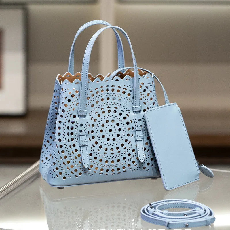 Beige Small Tote Shoulder Bag for Women - Handheld Travel Daily Bag