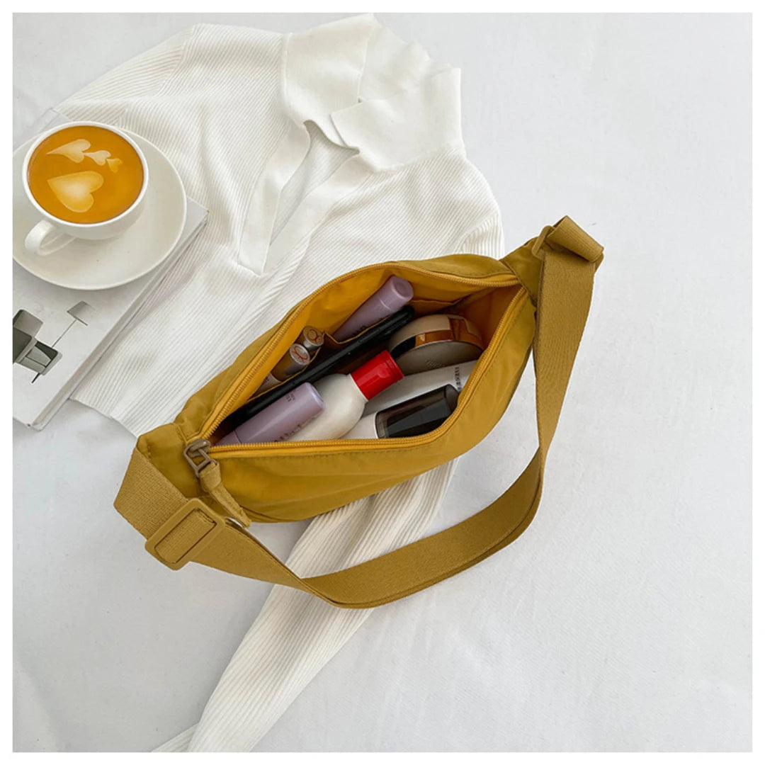 Casual Nylon Hobo Crossbody Bag for Women - Large Capacity Designer Shoulder - JStorehub 