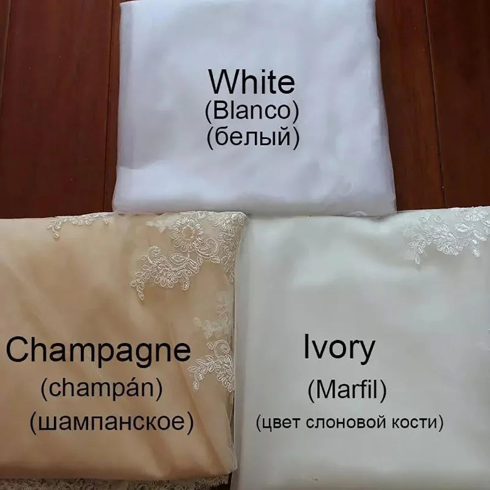 Modest White Muslim Wedding Dress with Cape - Long Sleeve Customized Bridal Gown - JStorehub 