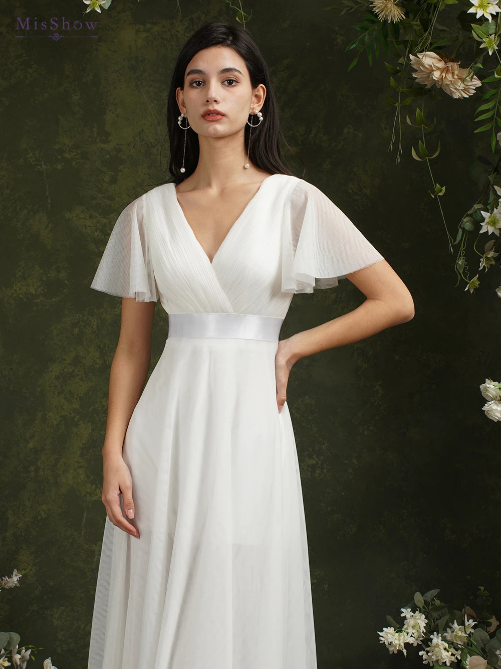 Elegant Wedding Dress for Women – Modern Bridal Gown - SalmanStore 