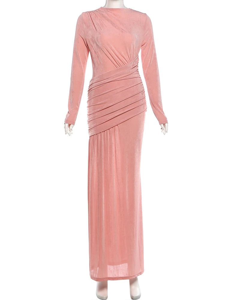 Women Dresses: NIBBER Ankle-Length A-Line Dress | Salman Store