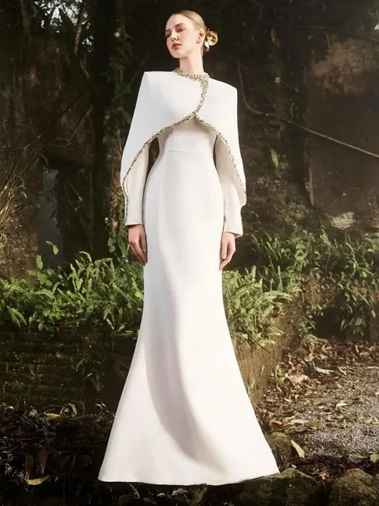Elegant Wedding Dress for Women – Modern Bridal Gown - SalmanStore 