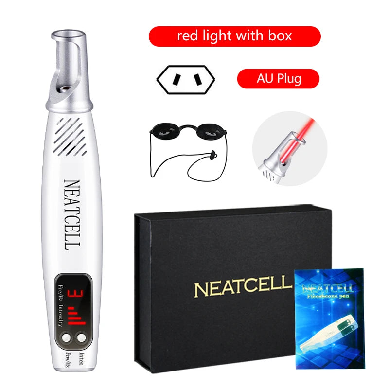 Picosecond Laser Pen for Scar Removal - Blue Light Therapy Mole Freckle Remover - JStorehub 