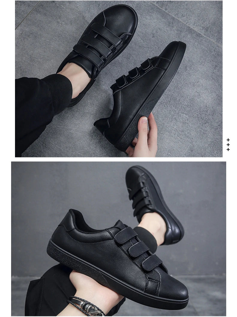 New autumn white shoes Fashion non slip board shoes Outdoor skateboarding loafers comfortable Shoe Flat Male Sneakers Tenis Para
