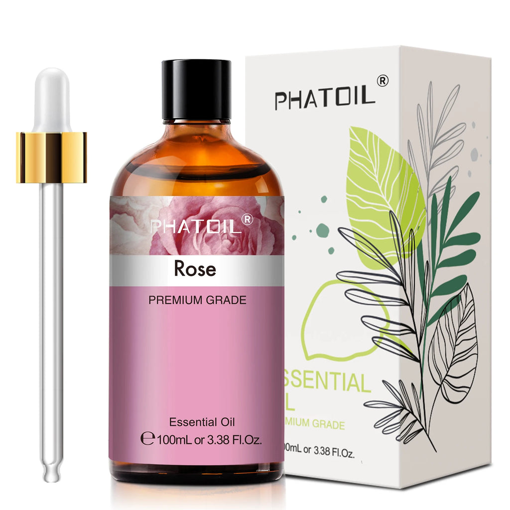 Phatoil 100ml Premium Essential Oil Set - Sandalwood Lavender Eucalyptus
