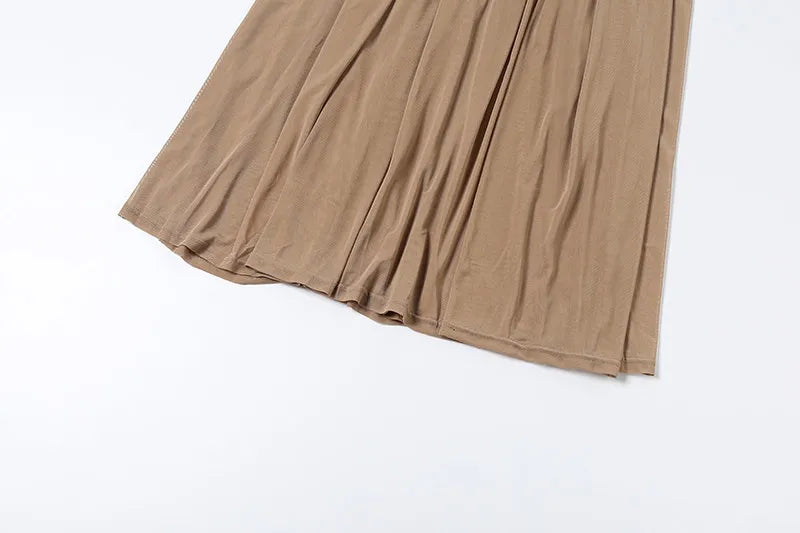Elegant Women Dresses: SylCue Pleated Maxi at Salman Store