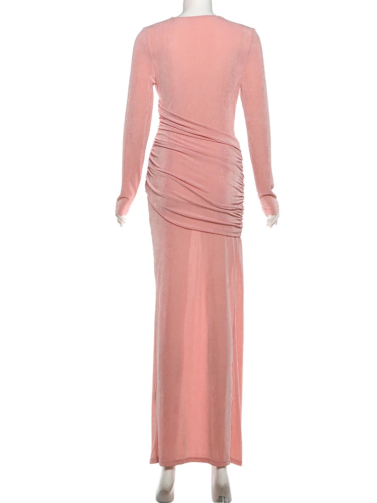 Women Dresses: NIBBER Ankle-Length A-Line Dress | Salman Store