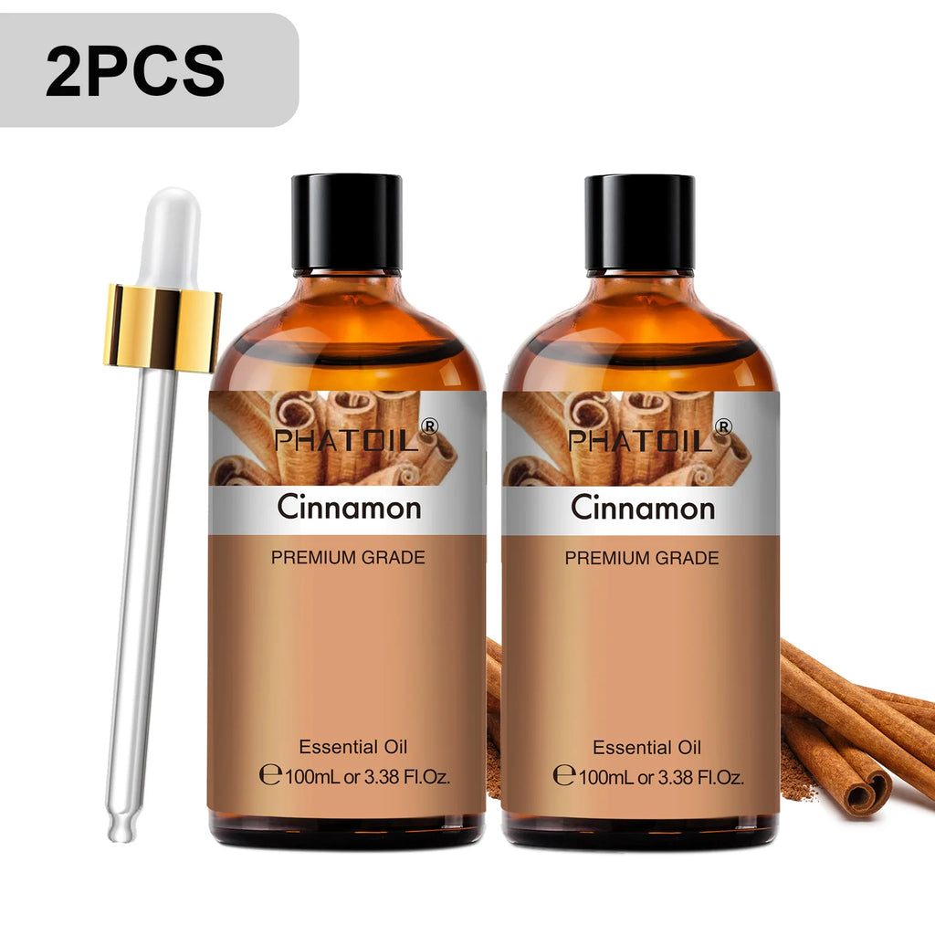 Phatoil 100ml Premium Essential Oil Set - Sandalwood Lavender Eucalyptus - JStorehub 