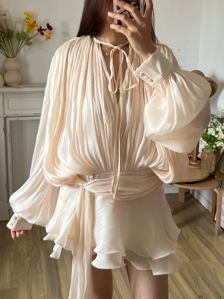 Women Dresses: TWOTWINSTYLE Sweet Mini Dress | Salman Store