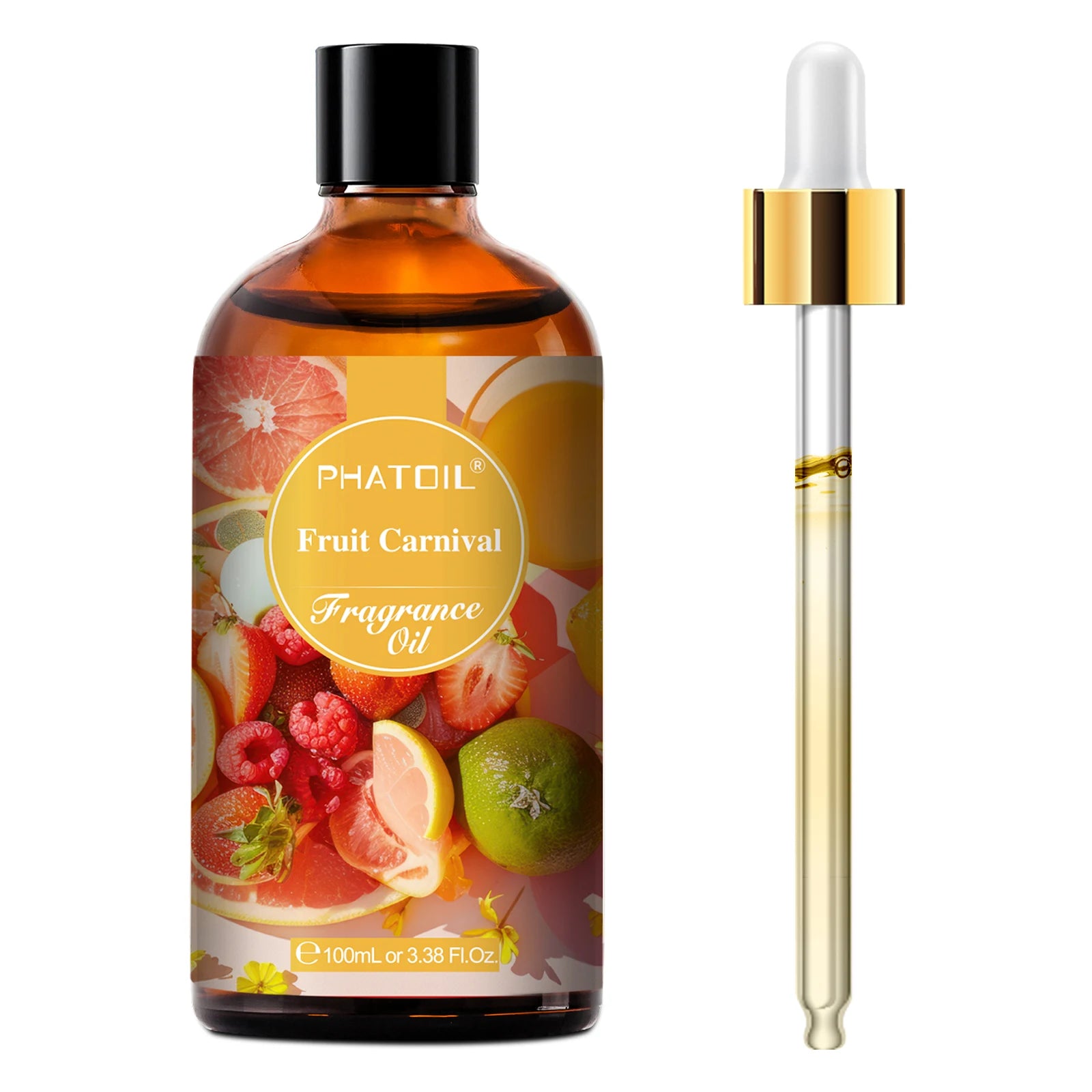 Phatoil 100ml Fragrance Oil with Dropper - White Musk Orange Blossom