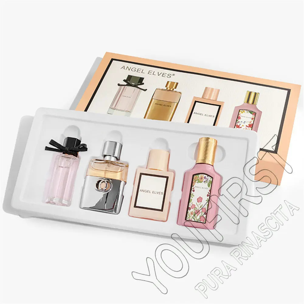 4pcs Floral Perfume Gift Set for Women - 120ml Long Lasting Spray - JStorehub 