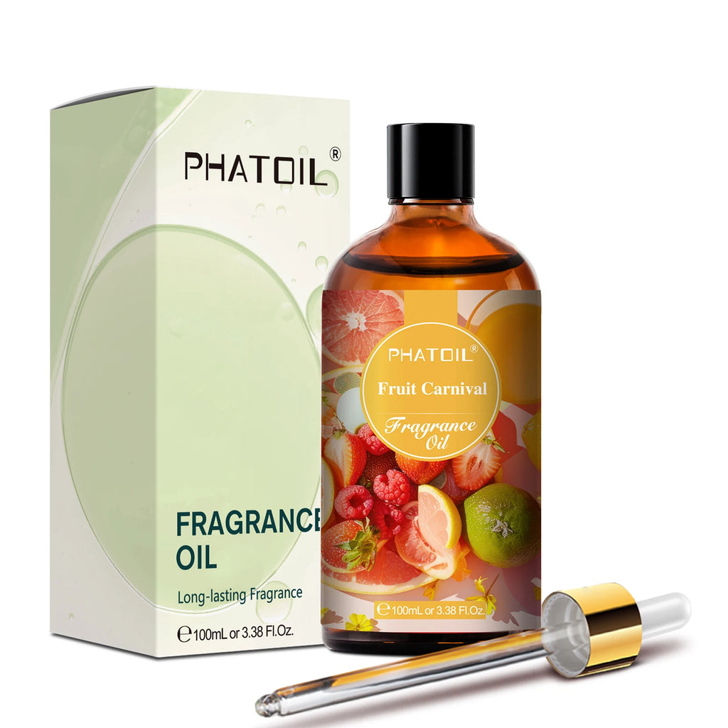 Phatoil 100ml Fragrance Oil with Dropper - White Musk Orange Blossom - JStorehub 