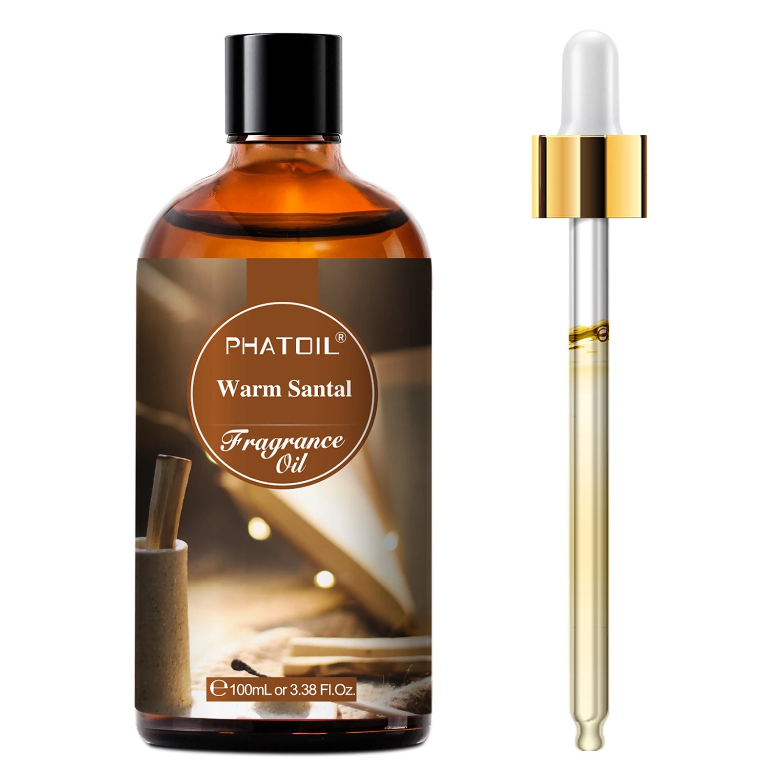 Phatoil 100ml Fragrance Oil with Dropper - White Musk Orange Blossom - JStorehub 