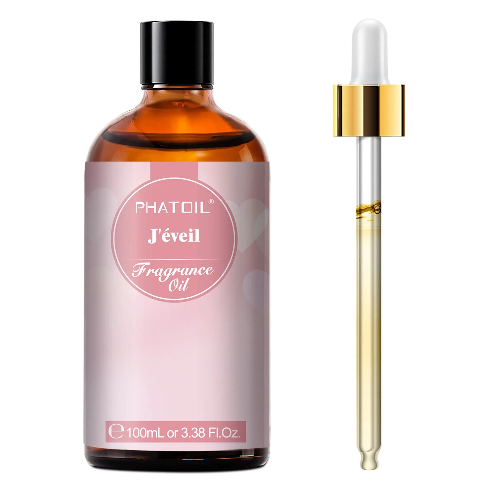 Phatoil 100ml Fragrance Oil with Dropper - White Musk Orange Blossom - JStorehub 