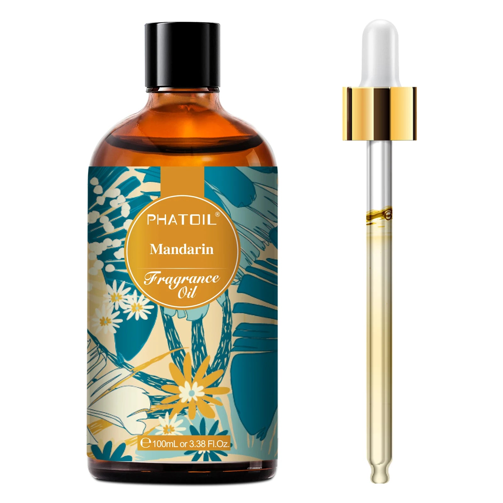 Phatoil 100ml Fragrance Oil with Dropper - White Musk Orange Blossom - JStorehub 