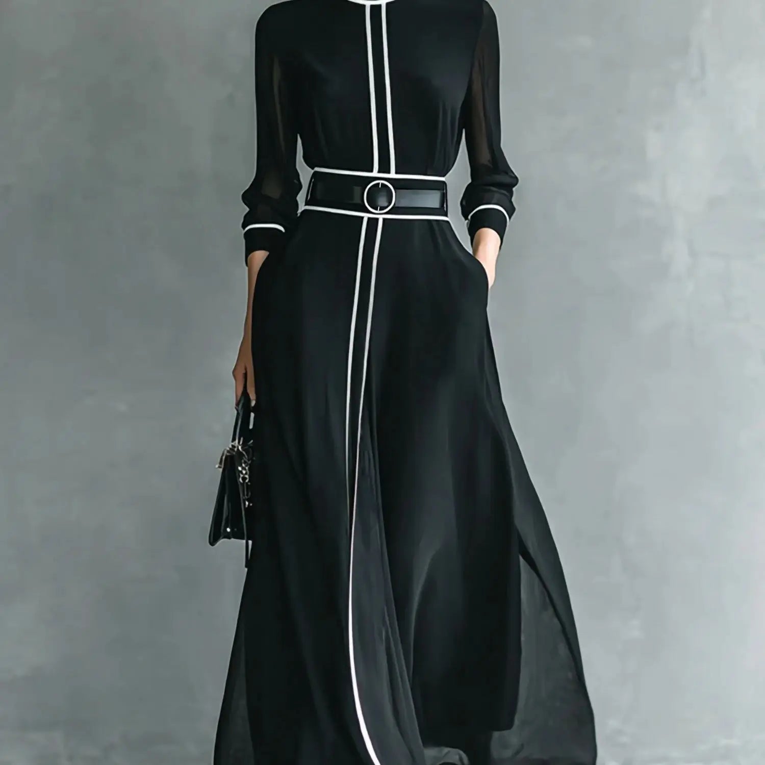 Women Dresses: Chiffon Maxi Dress for Parties | Salman Store