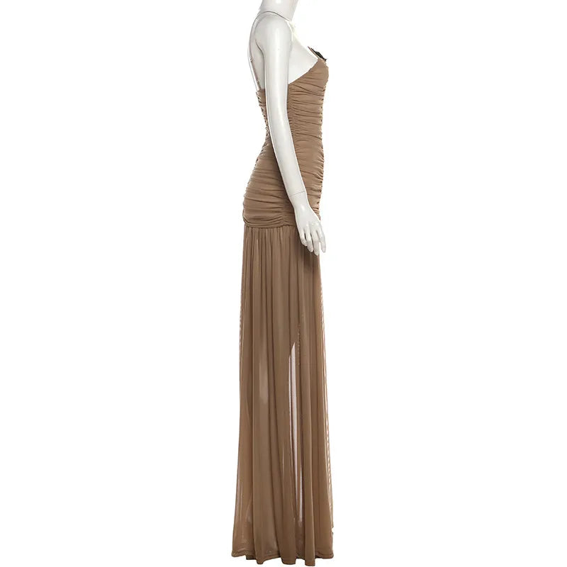 Elegant Women Dresses: SylCue Pleated Maxi at Salman Store