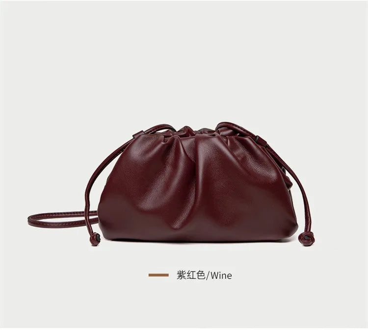 Luxury Soft PU Leather Shoulder Bag for Women - Small Crossbody Messenger Bag - JStorehub 