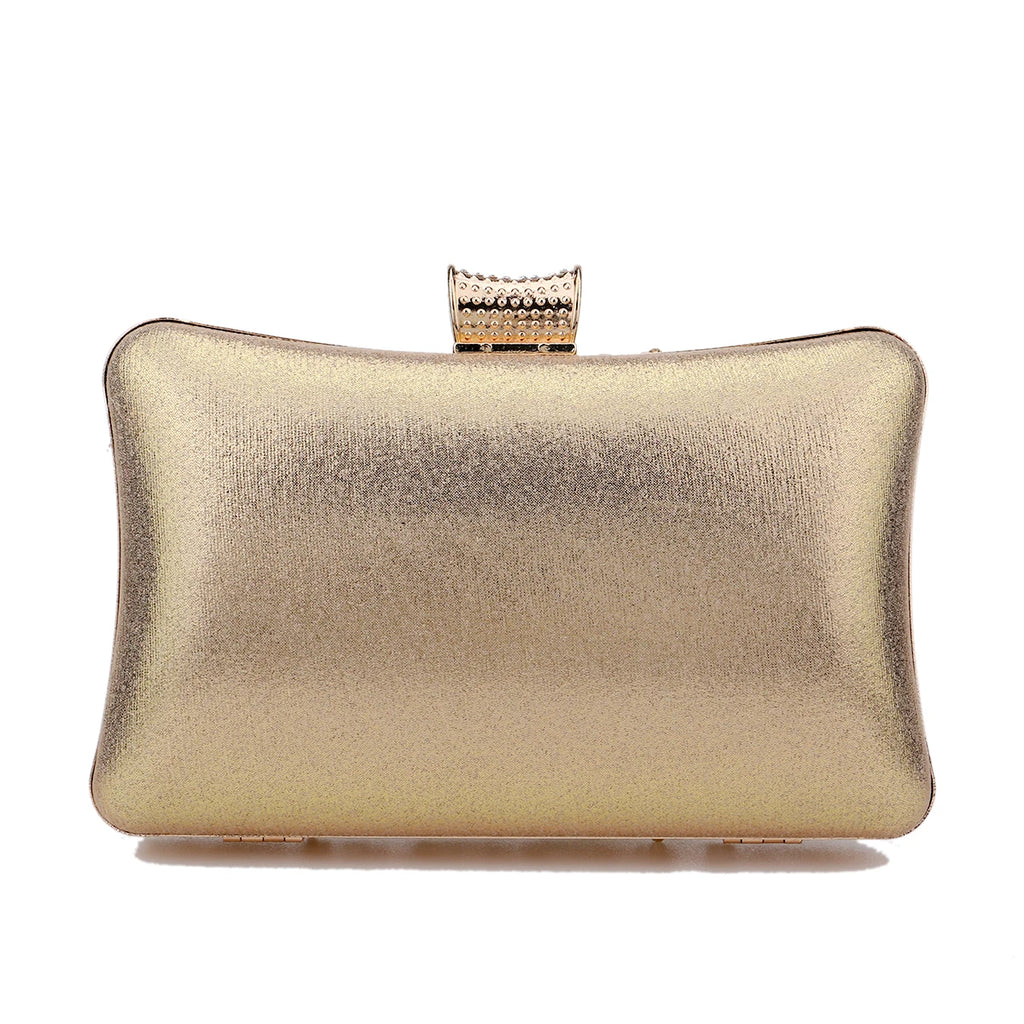 New Arrival Women Day Clutch Hollow Out Style Diamonds Party Evening Bags Pink Mixed Color Wedding Bridal Handbags With Chain