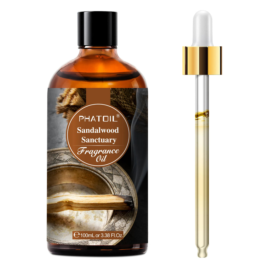 Phatoil 100ml Fragrance Oil with Dropper - White Musk Orange Blossom