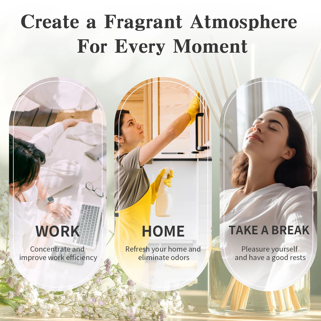 Phatoil 100ml Fragrance Oil with Dropper - White Musk Orange Blossom - JStorehub 