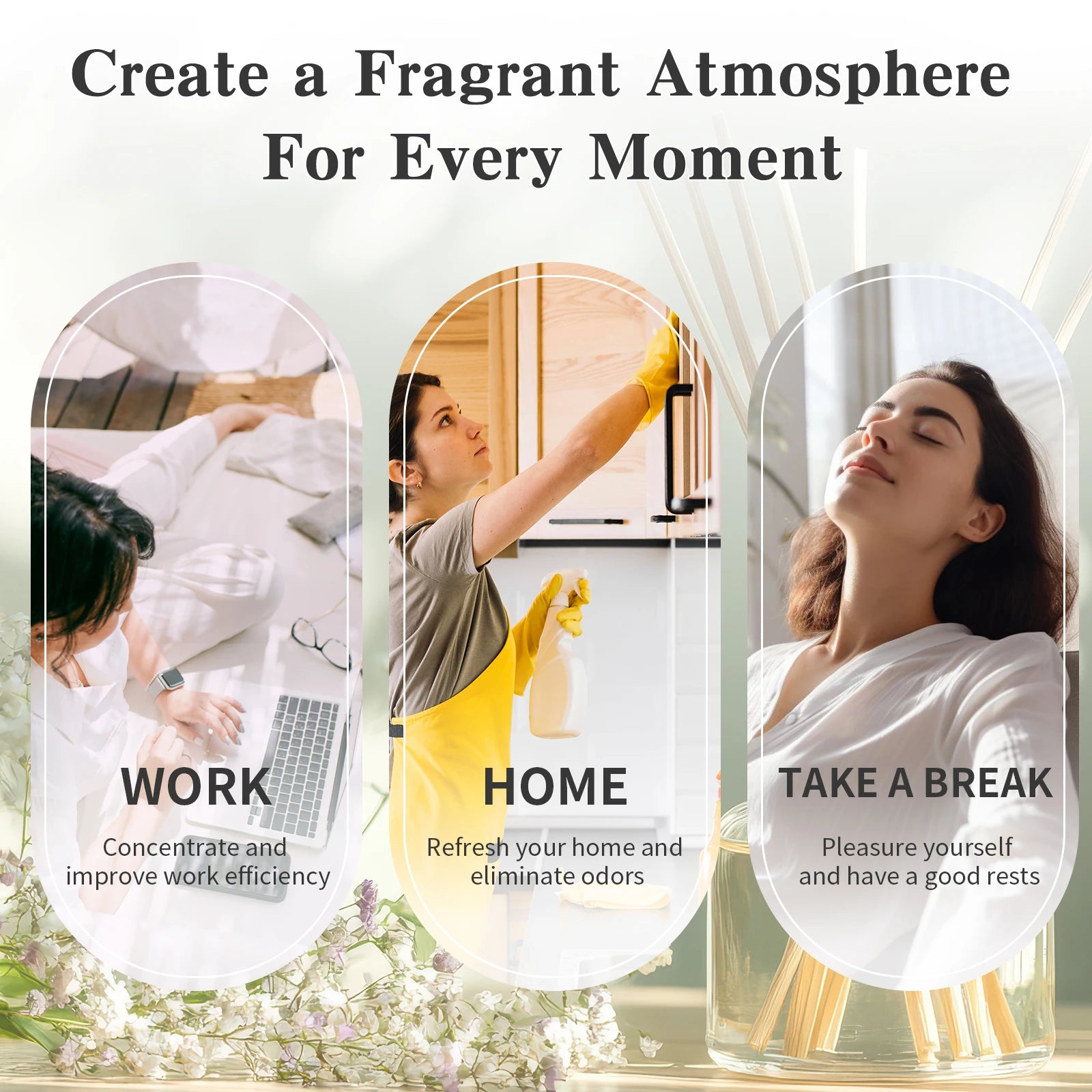 Phatoil 100ml Fragrance Oil with Dropper - White Musk Orange Blossom - JStorehub 