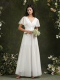Elegant Wedding Dress for Women – Modern Bridal Gown - SalmanStore 
