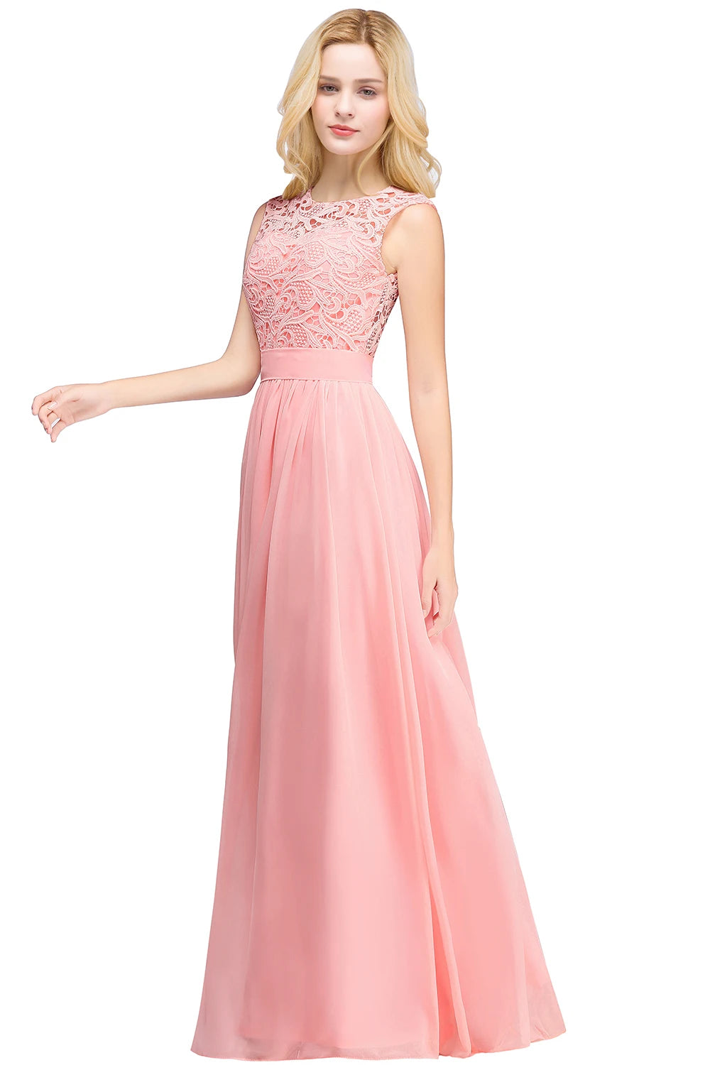 Navy Blue Beaded A-Line Evening Dress - Spaghetti Straps Illusion Prom Gown