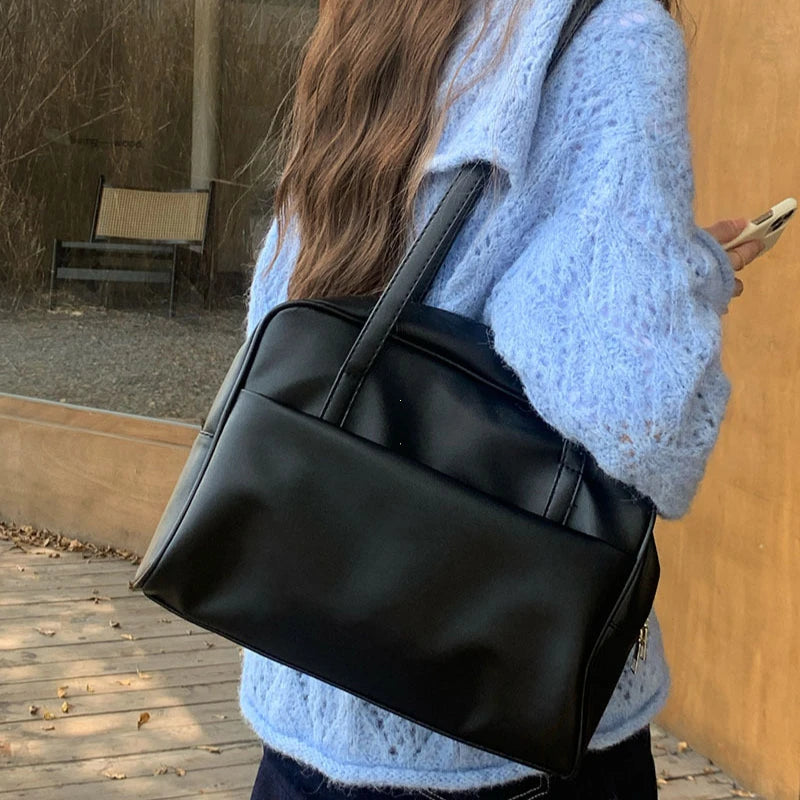 Korean Style Large Capacity Single Shoulder Bag for Women - JStorehub 