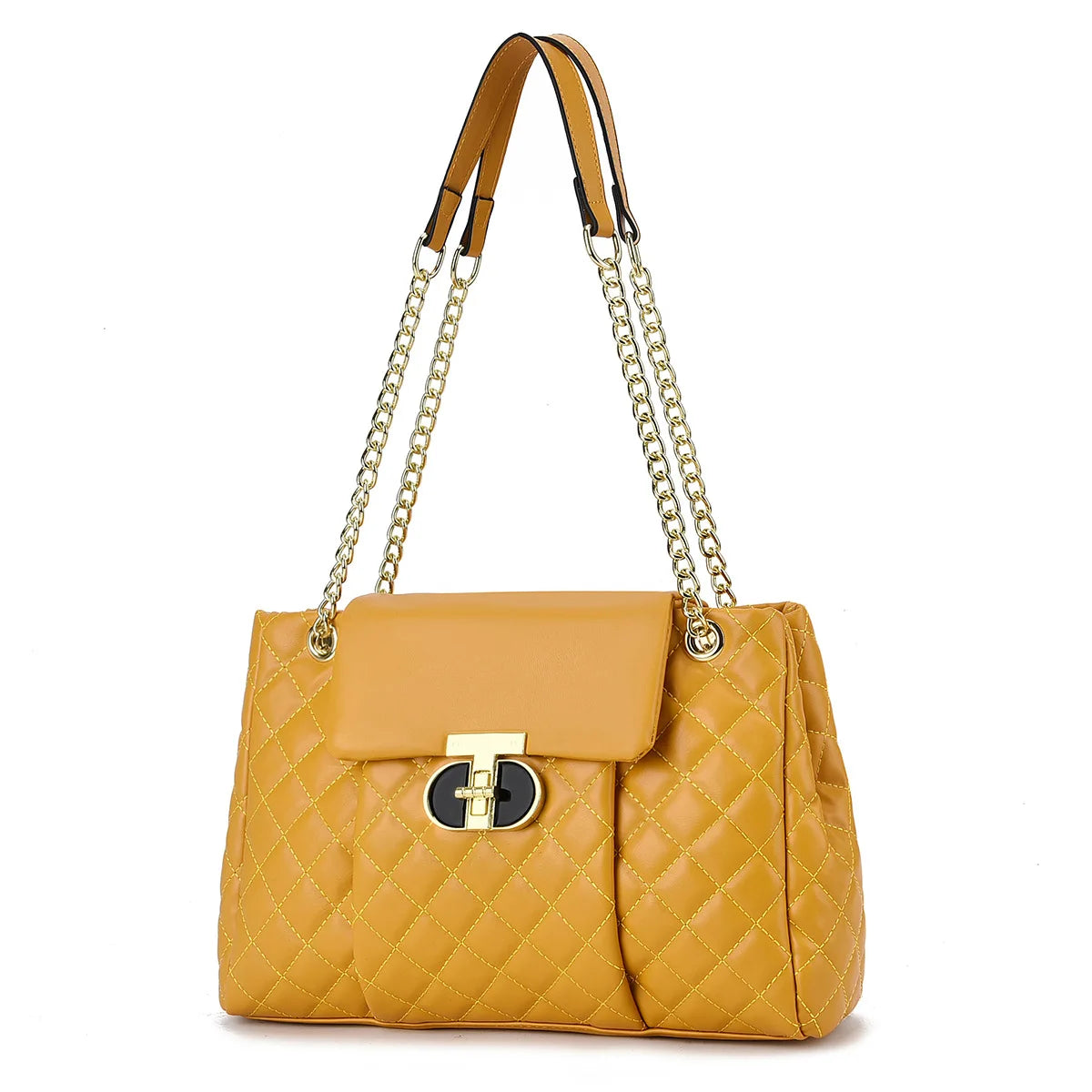 Luxury Brand Designer Women Fashionable Handbag with Diamond Grid - SalmanStore 
