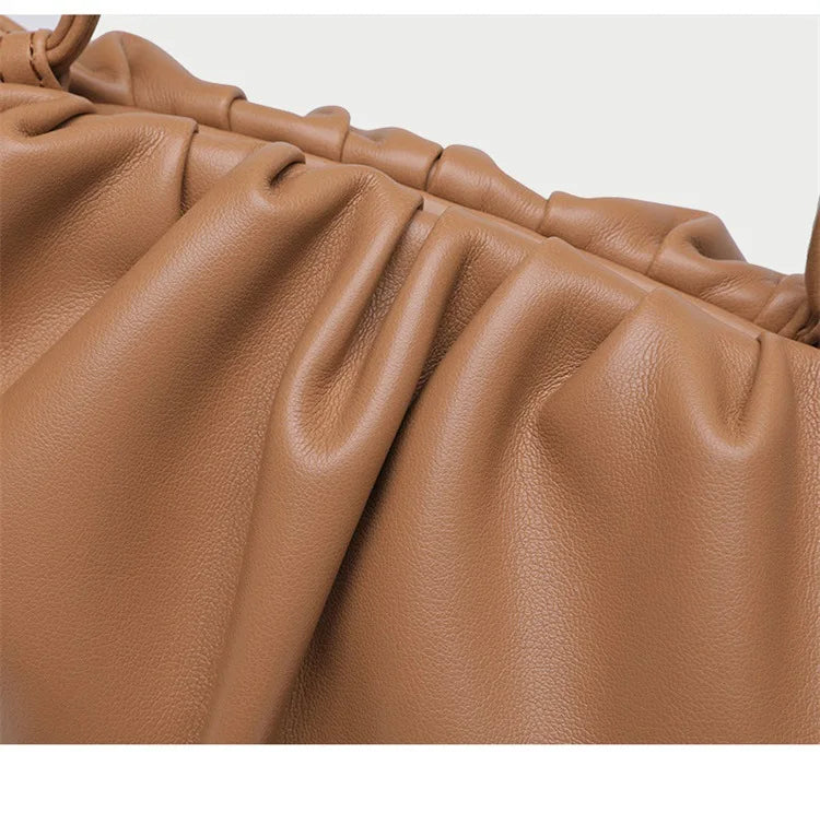Luxury Soft PU Leather Shoulder Bag for Women - Small Crossbody Messenger Bag