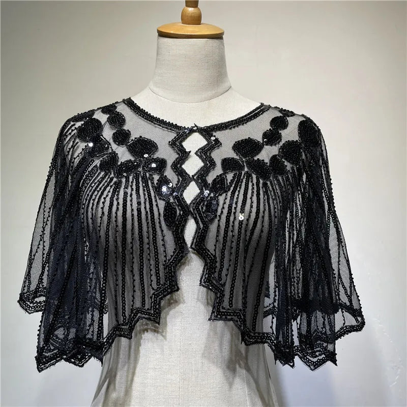Women Dresses: Vintage 1920s Flapper Shawl – Salman Store