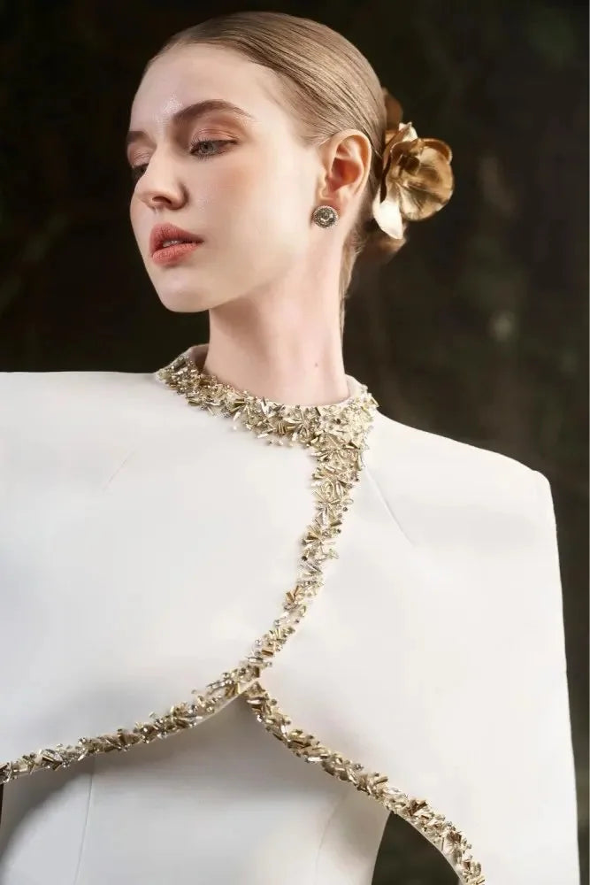 Elegant Wedding Dress for Women – Modern Bridal Gown - SalmanStore 