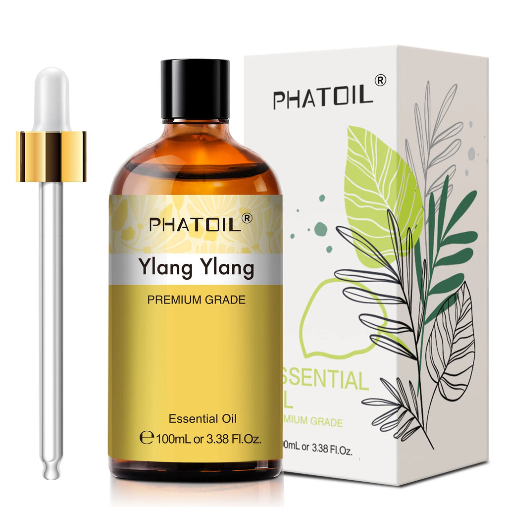 Phatoil 100ml Premium Essential Oil Set - Sandalwood Lavender Eucalyptus