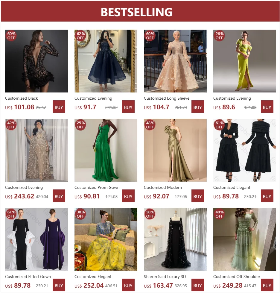 Customized Luxury Nude Caftan Prom Evening Dress - Elegant Party Gown - JStorehub 