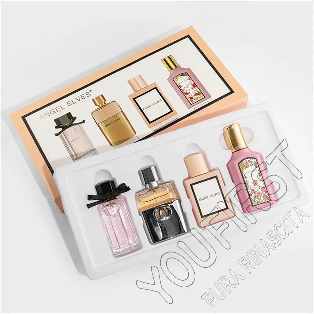 4pcs Floral Perfume Gift Set for Women - 120ml Long Lasting Spray - JStorehub 