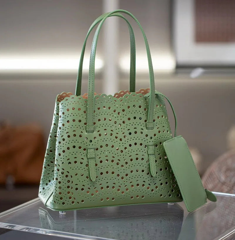 Beige Small Tote Shoulder Bag for Women - Handheld Travel Daily Bag