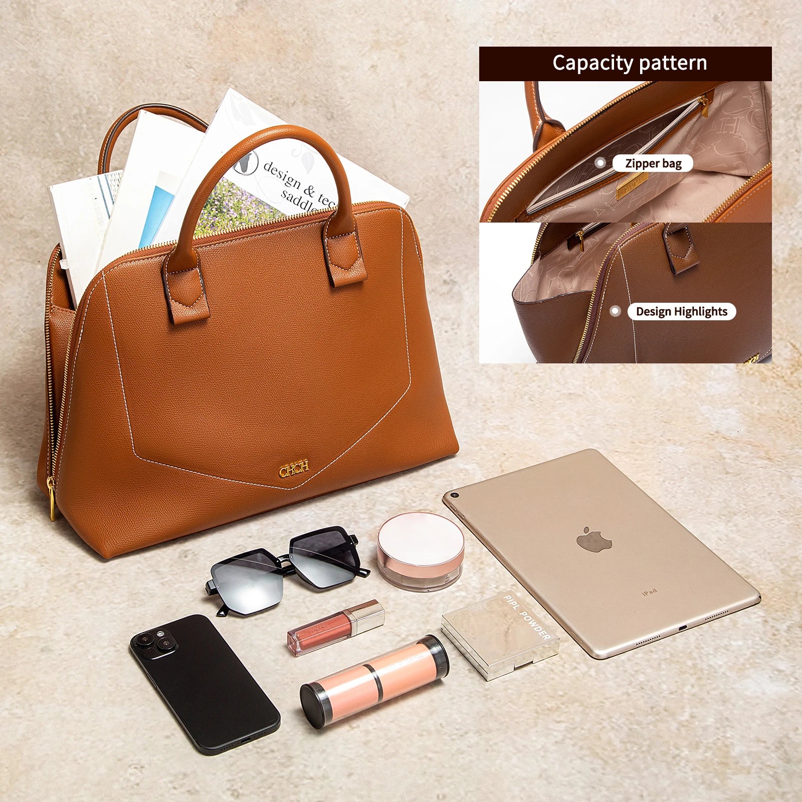 Women's Shoulder Bag New High Quality Business Bag Large Handbag - SalmanStore 