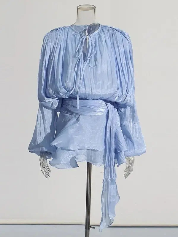 Women Dresses: TWOTWINSTYLE Sweet Mini Dress | Salman Store