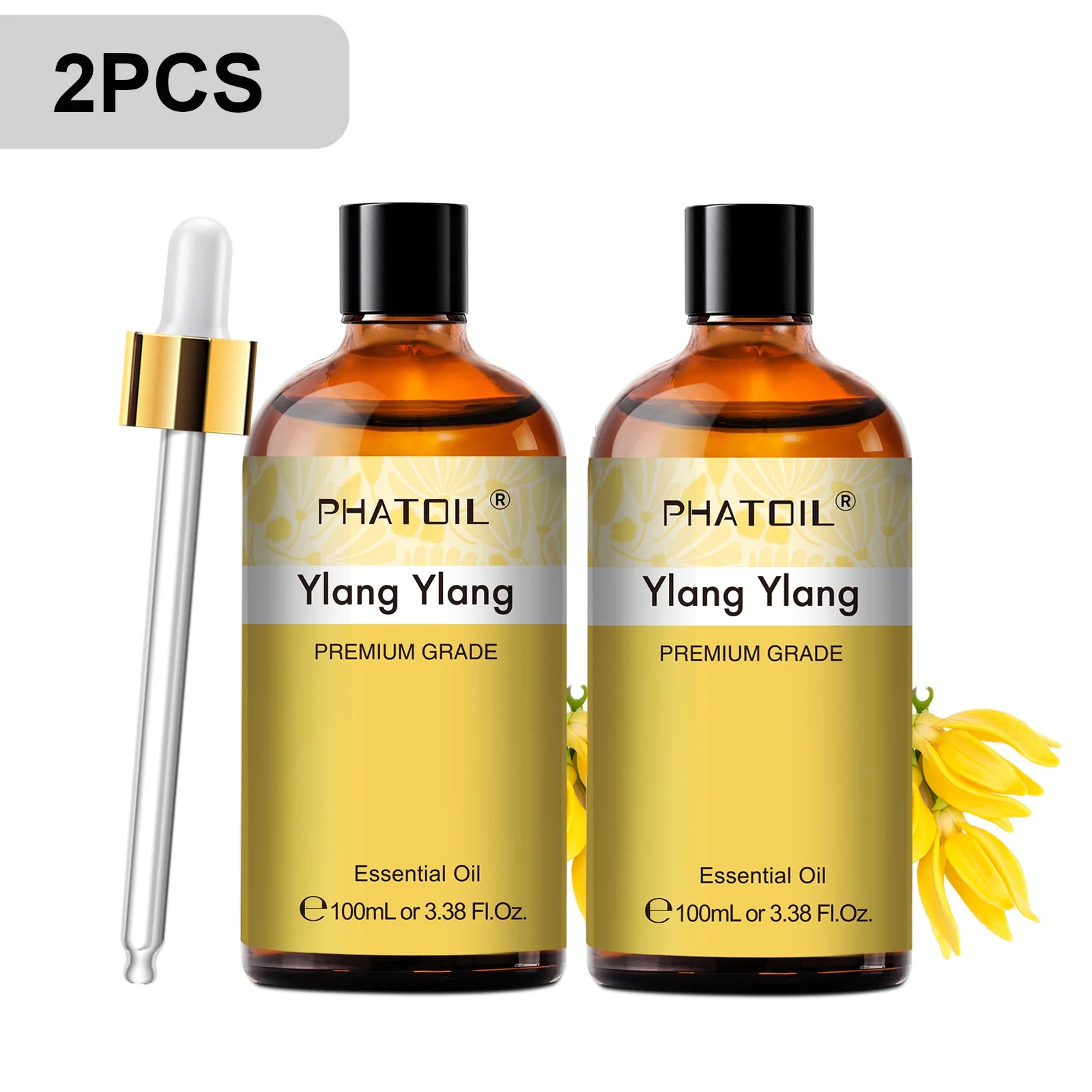 Phatoil 100ml Premium Essential Oil Set - Sandalwood Lavender Eucalyptus - JStorehub 