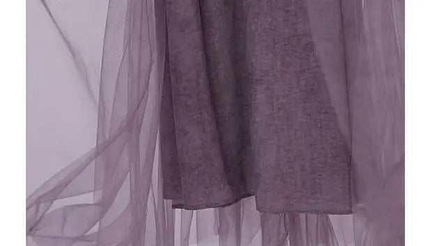 Spring 2026 Plus Size Long Lace A-Line Dress - High Waist Slimming Gown
