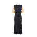 French Elegant Knitted Mermaid Dress - Hollow Slimming Fish Tail Dress - JStorehub 