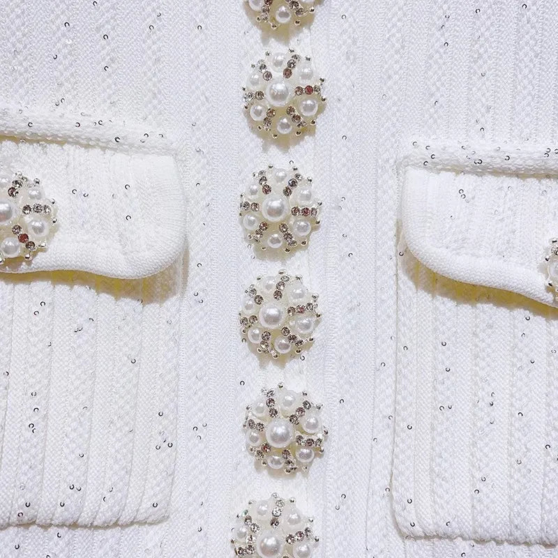 Women Dresses - Polo Neck Knitted Dress Y2K - Salman Store