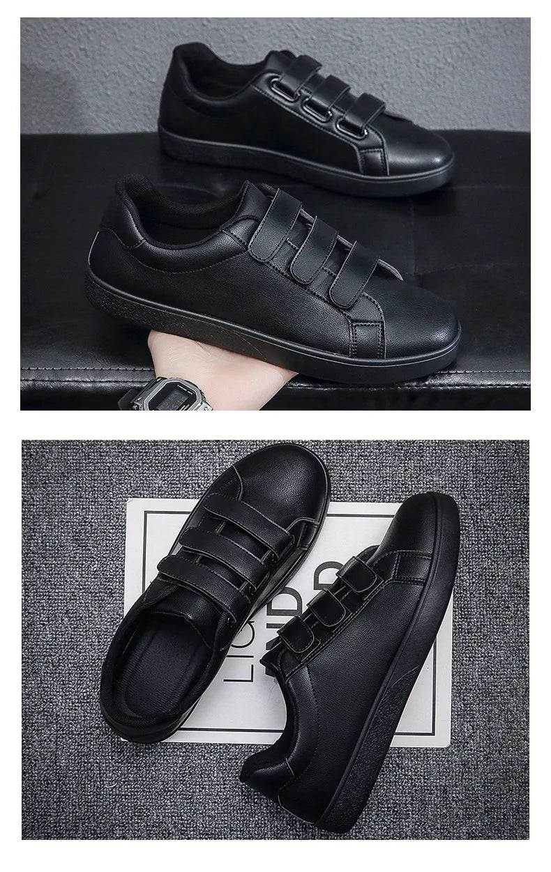 New autumn white shoes Fashion non slip board shoes Outdoor skateboarding loafers comfortable Shoe Flat Male Sneakers Tenis Para