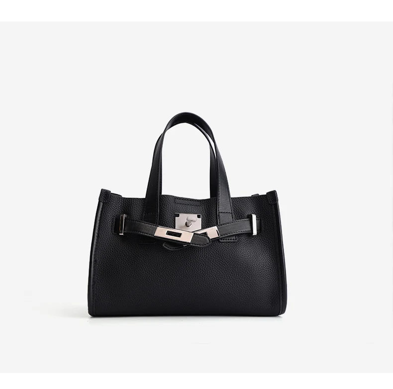 Cowhide Satchel Bag for Women 2026 - Mini Genuine Leather Crossbody Bag